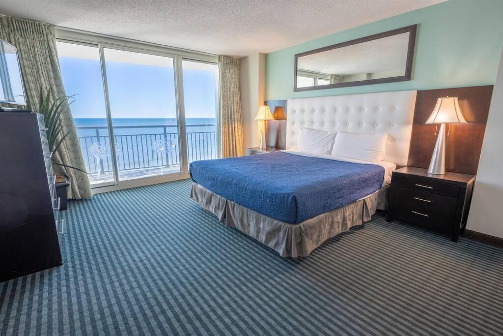 マートルビーチ 7Th Floor! Modern Building, Direct Oceanfront Viewヴィラ エクステリア 写真