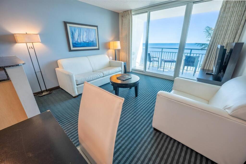 マートルビーチ 7Th Floor! Modern Building, Direct Oceanfront Viewヴィラ エクステリア 写真