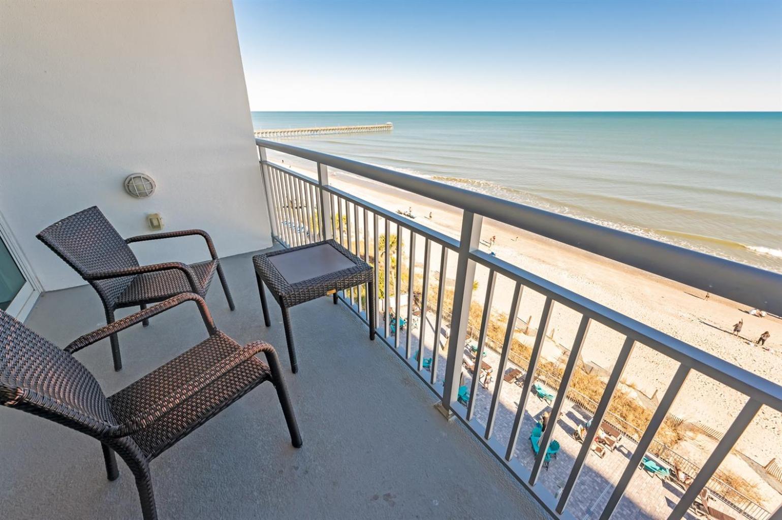 マートルビーチ 7Th Floor! Modern Building, Direct Oceanfront Viewヴィラ エクステリア 写真
