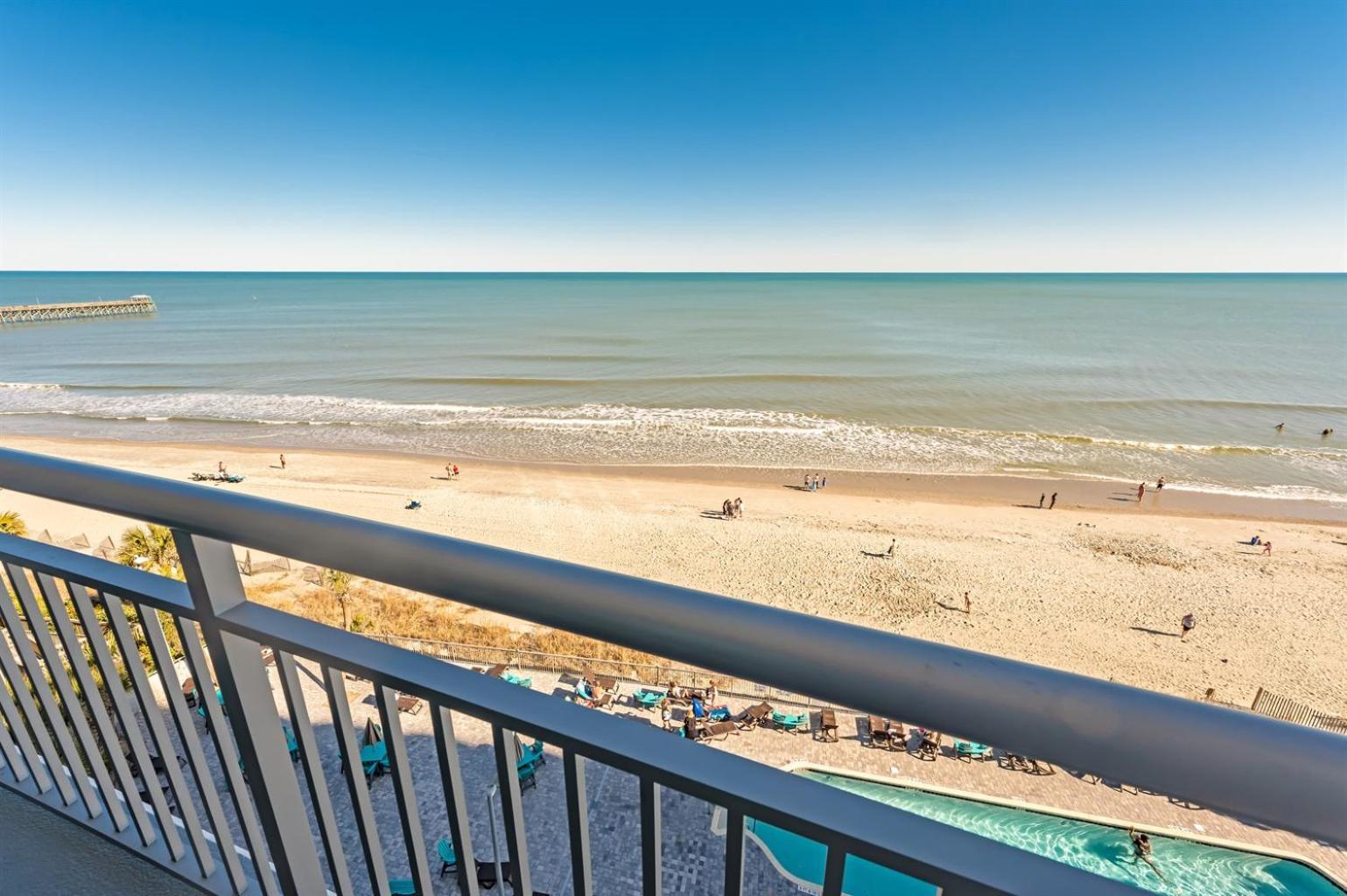 マートルビーチ 7Th Floor! Modern Building, Direct Oceanfront Viewヴィラ エクステリア 写真
